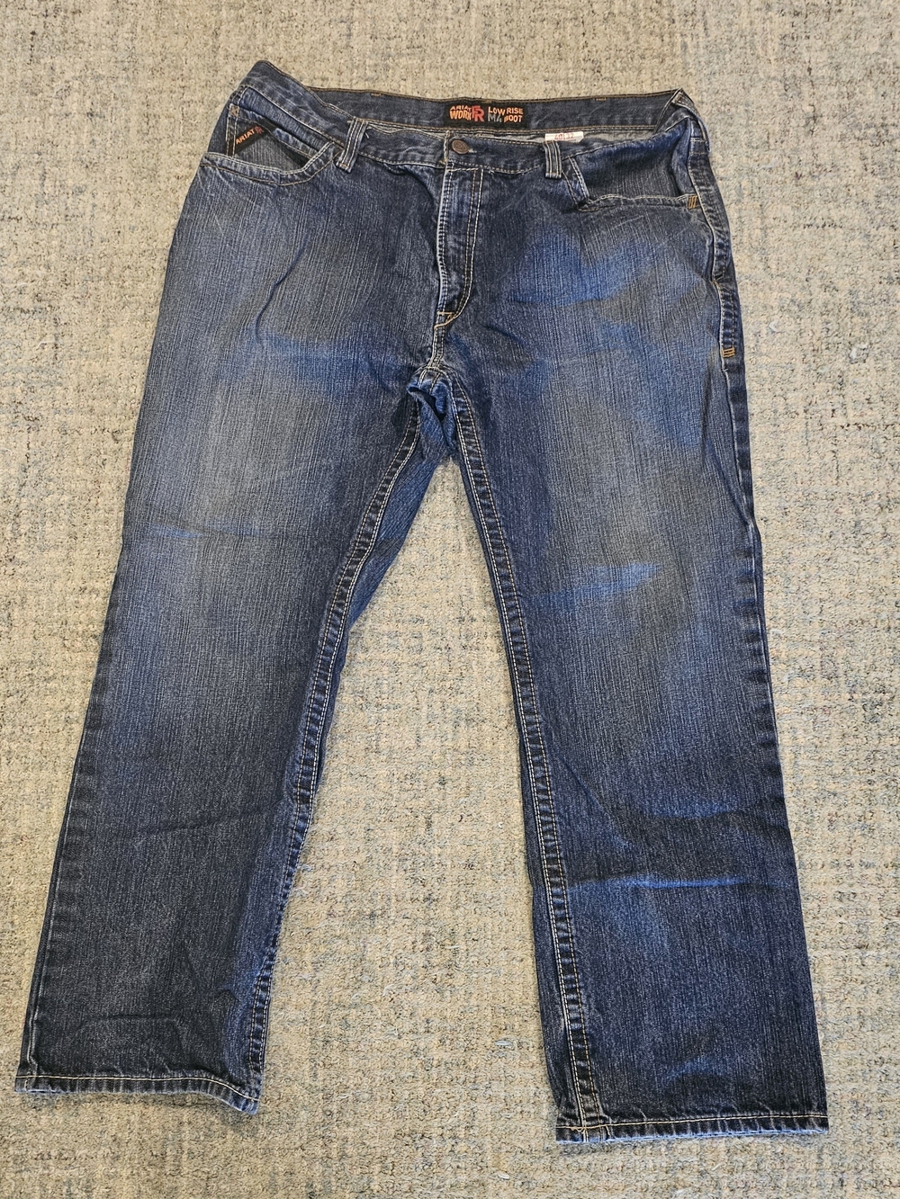Ariat Men's FR M4 Indigo Bootcut Denim Jeans
